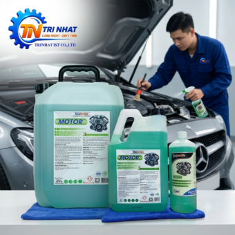 Dung dịch tẩy nhớt khoang động cơ xe Ekokemika MOTOR ( 1L, 5L, 20L)