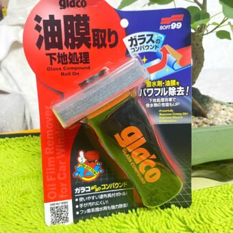 Soft99 Glaco Compound Roll On - Vệ sinh kính, 100ml | G-47