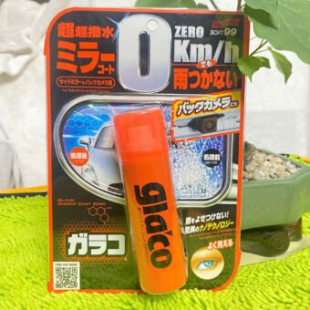 Soft99 Glaco Mirror Coat Zero - Phủ nano chống bám nước kính hậu, 40ml. Độ bền 1 tháng | G-65