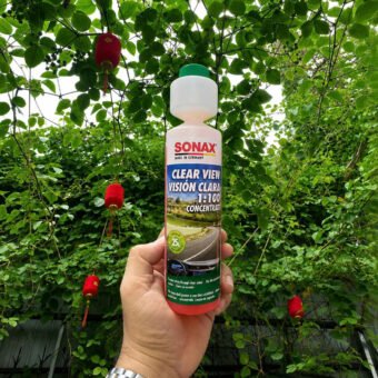 Sonax Clear View 371140 (250ml) - Dung Dịch Pha Rửa Kính Ô Tô Đậm Đặc 1:100 Cao Cấp