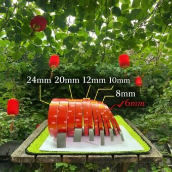 Băng keo 2 mặt màu xám 3M™ Acrylic Foam Tape 4229P (Dài 10m)