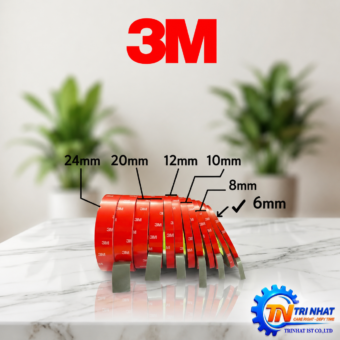 Băng keo 2 mặt màu xám 3M™ Acrylic Foam Tape 4229P (Dài 10m)