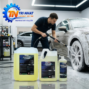 Dung dịch không chạm tẩy lốp cao su xe Ekokemika Wheel & Tire Cleaner (1L, 5L, 20L)