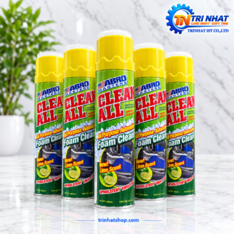 Bọt vệ sinh nội thất ABRO Foam Cleaner FC-650 (650ml) hương chanh