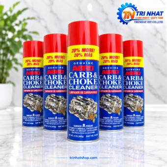 Chai vệ sinh bình xăng con ABRO Carb & Choke Cleaner CC220 (340g