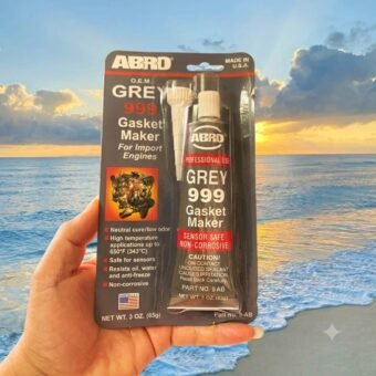 Keo dán ron màu xám ABRO Grey 999 Gasket Maker 85g