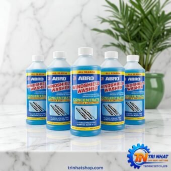 Nước Pha Rửa Kính Đậm Đặc Ô Tô ABRO Windshield Washer 473ml
