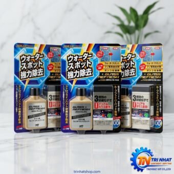 Soft99 Glass Stain Cleaner - Vệ sinh & Phụ hồi độ trong suốt kính xe, 80ml | G-73 