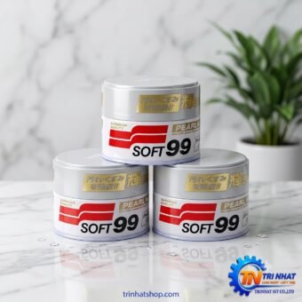 Soft99 Pearl & Meta W-4 (320g) Sáp đánh bóng bề mặt sơn cho xe màu sáng
