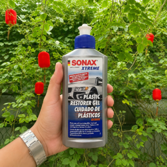 Gel Phục Hồi Và Dưỡng Nhựa Nhám Sonax Xtreme Plastic Restorer 210141 (250ml) Chính Hãng