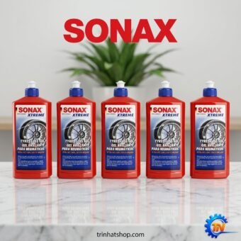 Gel Dưỡng Đen Bóng Lốp Chuyên Sâu: SONAX XTREME Tyre Gloss Gel 500ml (235241)