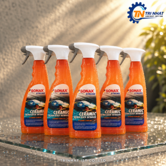 Sonax Xtreme Ceramic Ultra Slick Detailer (Mã: 268400 - 750ml) Wax dưỡng bóng phủ Ceramic công nghệ Si-Carbon tiên tiến đến từ Đức