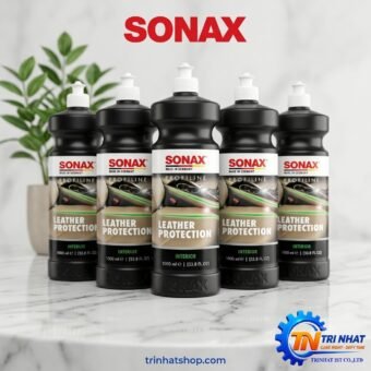 Sonax 282300 Profiline Leather Protection (1000ml) Kem dưỡng và phục hồi da nội thất xe ô tô