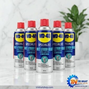 Mỡ trắng bôi trơn dạng xịt WD-40 Specialist® White Lithium Grease 360ml