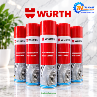 Chai Xịt Vệ Sinh Thắng Đĩa Ô Tô & Xe Máy Wurth Brake Cleaner 500ml