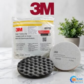 Phớt xốp đánh bóng 8 inch màu đen 3M Foam Polishing Pad (MSP: 05725)