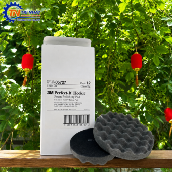 Phớt xốp đánh bóng 5 inch màu đen 3M Foam Polishing Pad (MSP: 05727)