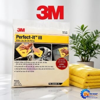 Khăn lau xe ô tô đa năng Microfiber 3M- MSP: 50400 (Size 32cm x 36cm)