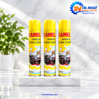 Chai xịt bọt vệ sinh nội thất Camel Interior Foam Cleaner 650ml