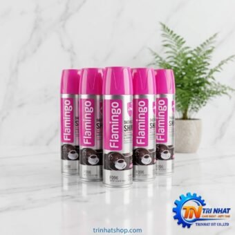 Dung Dịch Dưỡng Bóng Da Và Nội Thất Xe Ô Tô Flamingo Hương Cà Phê F096 (500ml)