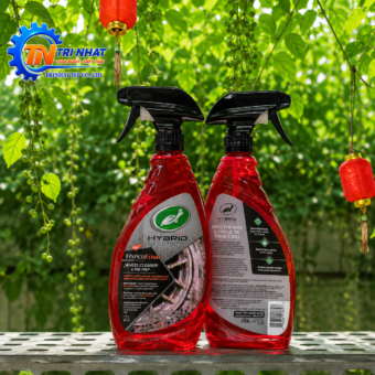 Dung dịch vệ sinh mâm và lốp xe dạng bọt Turtle Wax Hybrid Solutions Hyper Foam Wheel Cleaner & Tire Prep (680ml)