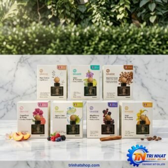 Nước hoa đặt taplo hay bệ ô tô Grasse Bullsone 105ml ( 7 mùi hương)