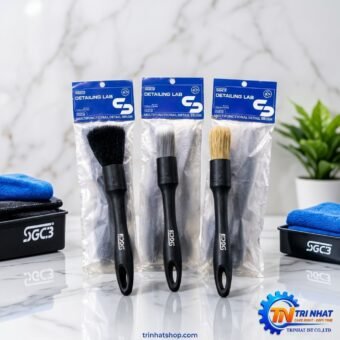 Bộ Cọ Vệ Sinh Chi Tiết 3 Trong 1 SGCB (Mã: SGGD421) – Dụng Cụ Detailing Chuyên Nghiệp