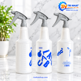 Bình xịt dung dịch hóa chất đầu vòi xám phun sương SGCB 800ml (SGGD102)