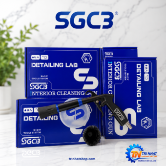 Súng Lốc Xoáy Lõi Nhôm Không Bình Có Đầu Chổi SGCB (Mã: SGGC044) – Vệ Sinh Nội Thất & Thổi Bụi Khe Hẹp