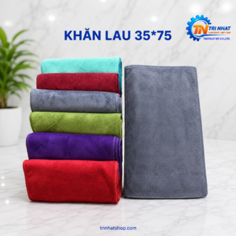 Khăn Microfiber Lau Khô Thấm Hút Tốt (Đa Dạng Kích Thước 35x35cm – 90x190cm)