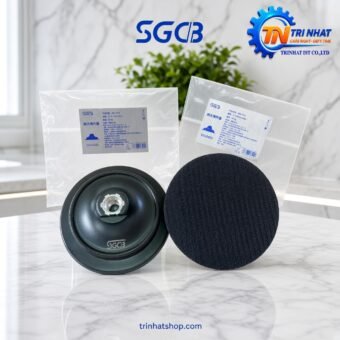 Đế Dán Phớt Máy Đánh Bóng Đồng Tâm SGCB 5 Inch 125mm Trục M14 (Mã Sản Phẩm: SGGD051)